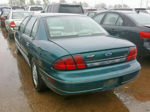 2G1WL52M1V9278829 - 1997 CHEVROLET LUMINA BAS Yaşıl foto 3