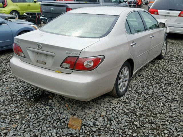 JTHBF30G420059639 - 2002 LEXUS ES300 TAN photo 4