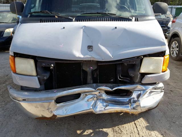 2B5WB35Z01K522407 - 2001 DODGE RAM WAGON B3500  photo 7