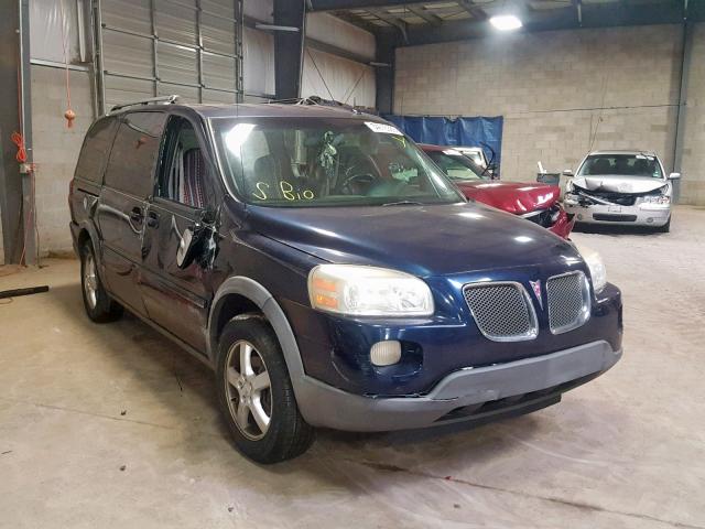 1GMDV03L75D265017 - 2005 PONTIAC MONTANA SV BLUE photo 1