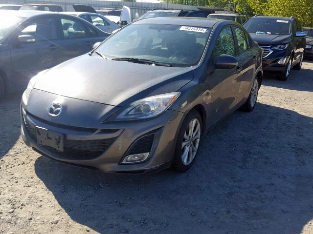 JM1BL1W63B1487015 - 2011 MAZDA 3 S SILVER photo 2