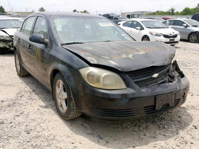 1G1AT58H697261777 - 2009 CHEVROLET COBALT LT BLACK photo 1