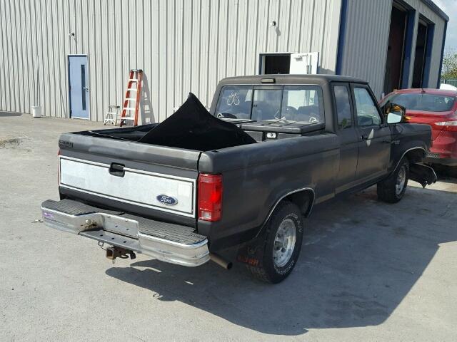 1FTCR14A9NTA19549 - 1992 FORD RANGER SUP BLACK photo 4