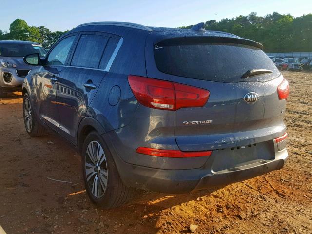 KNDPCCAC4G7854586 - 2016 KIA SPORTAGE E BLUE photo 3