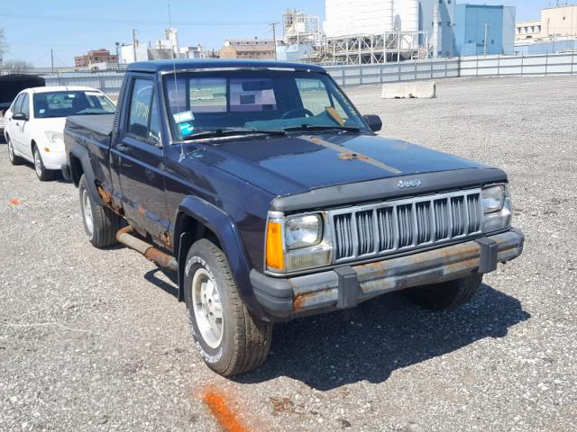 1JTHS64P6JT255676 - 1988 JEEP COMANCHE P BLUE photo 1