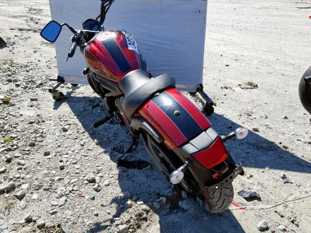 JKAENED14HDA04562 - 2017 KAWASAKI EN650 D RED photo 3