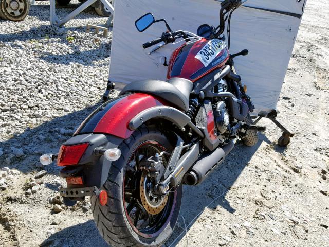 JKAENED14HDA04562 - 2017 KAWASAKI EN650 D RED photo 4