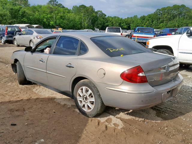 2G4WC552461227208 - 2006 BUICK LACROSSE C BROWN photo 3