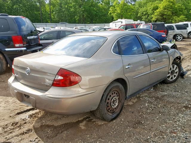 2G4WC552461227208 - 2006 BUICK LACROSSE C BROWN photo 4