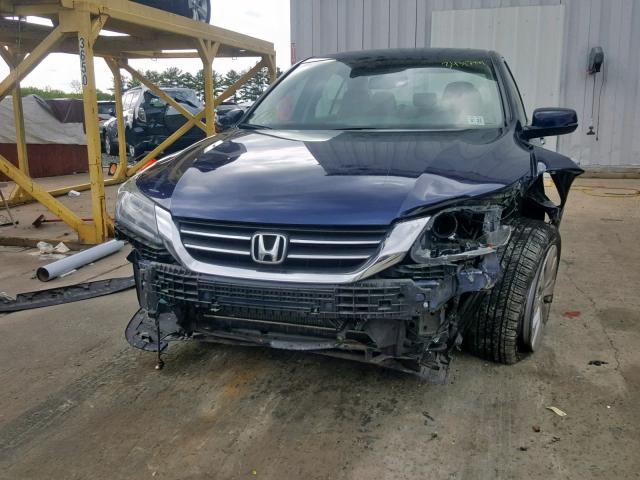 1HGCR2F82FA176094 - 2015 HONDA ACCORD EXL BLUE photo 9