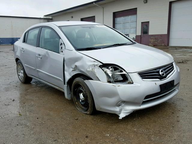 3N1AB6AP3BL701735 - 2011 NISSAN SENTRA 2.0 SILVER photo 1