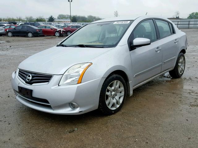 3N1AB6AP3BL701735 - 2011 NISSAN SENTRA 2.0 SILVER photo 2