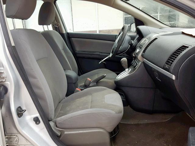 3N1AB6AP3BL701735 - 2011 NISSAN SENTRA 2.0 SILVER photo 5