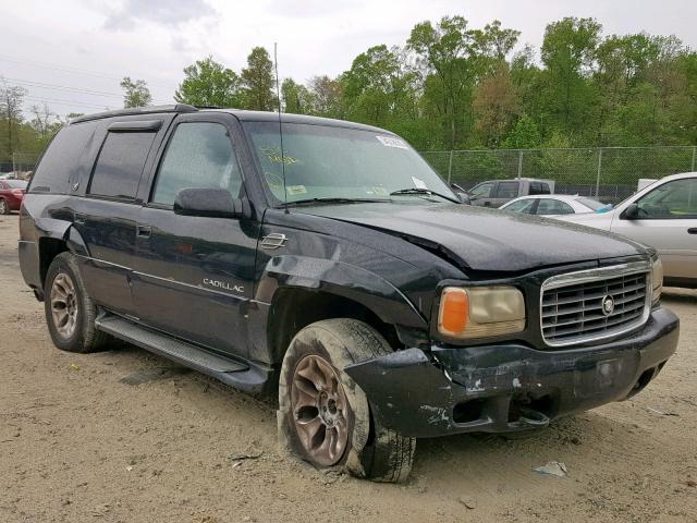 1GYEK13R5XR401155 - 1999 CADILLAC ESCALADE BLUE photo 9