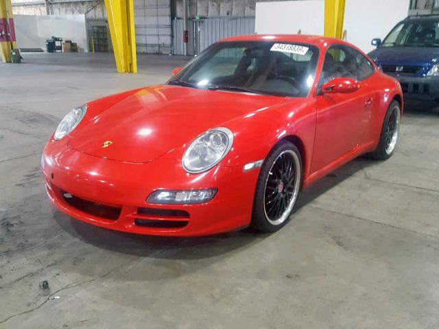 WP0AA29907S710402 - 2007 PORSCHE 911 NEW GE RED photo 2