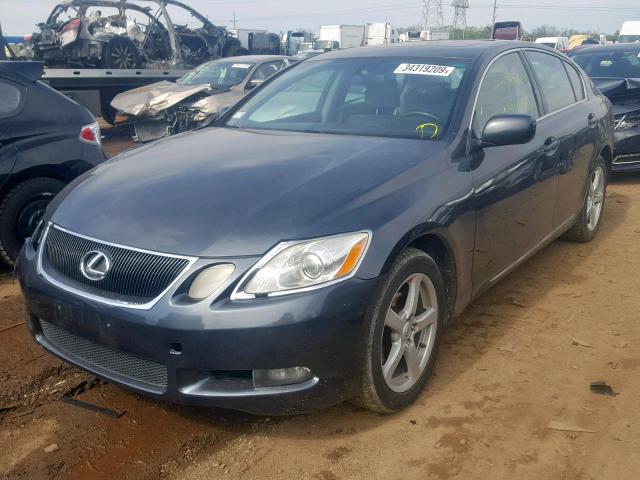 JTHCH96S860009040 - 2006 LEXUS GS 300 GRAY photo 2