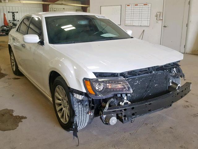 2C3CCAAGXCH142463 - 2012 CHRYSLER 300 WHITE photo 1