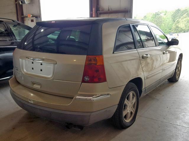 2C4GM68495R423170 - 2005 CHRYSLER PACIFICA T GOLD photo 4