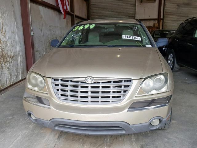 2C4GM68495R423170 - 2005 CHRYSLER PACIFICA T GOLD photo 9