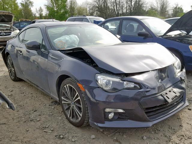 JF1ZCAC19D1608369 - 2013 SUBARU BRZ 2.0 LI GRAY photo 1