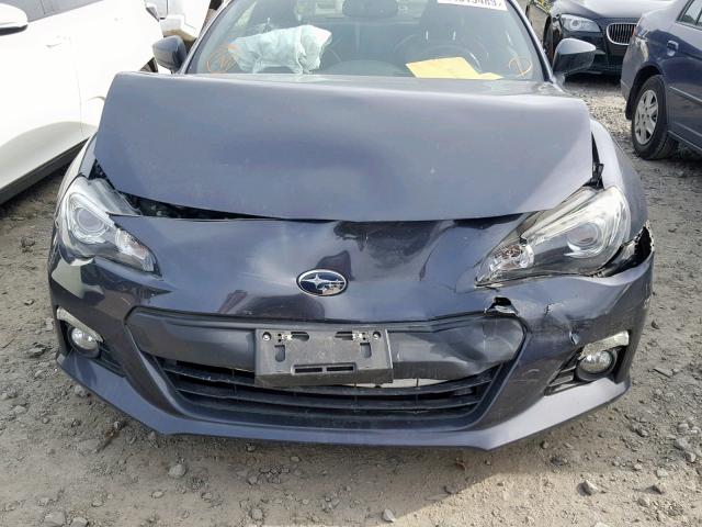 JF1ZCAC19D1608369 - 2013 SUBARU BRZ 2.0 LI GRAY photo 9