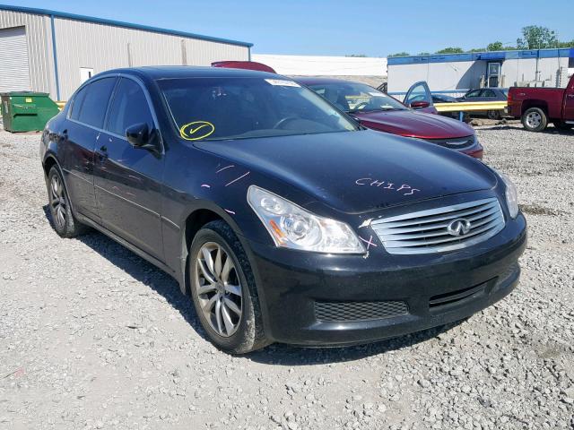 JNKCV61F79M050368 - 2009 INFINITI G37 BLACK photo 1