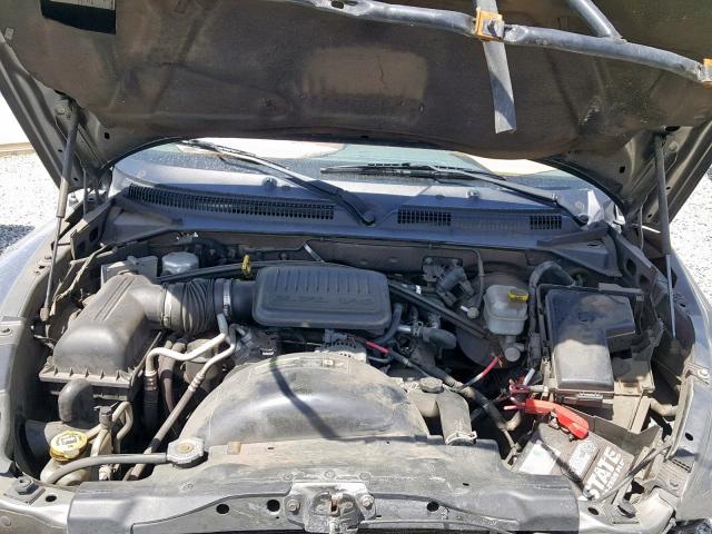 1D7HE48K06S687288 - 2006 DODGE DAKOTA QUA GRAY photo 7