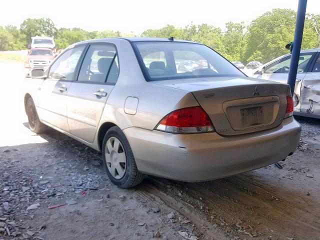 JA3AJ26EX5U010310 - 2005 MITSUBISHI LANCER ES SILVER photo 3