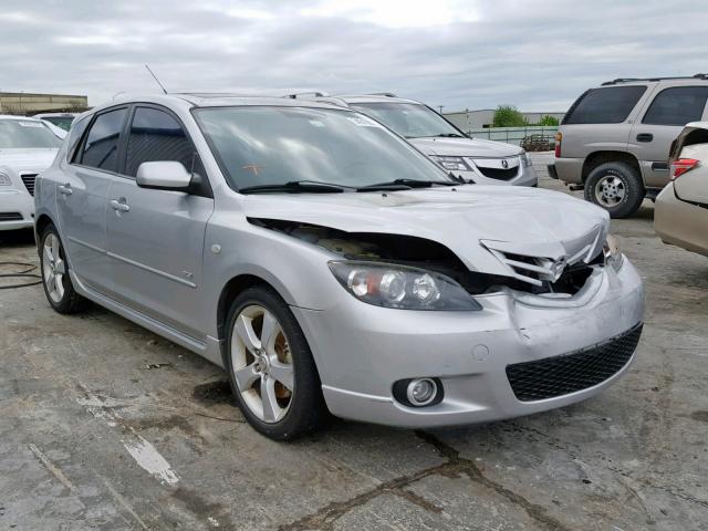 JM1BK143251279126 - 2005 MAZDA 3 HATCHBAC SILVER photo 1