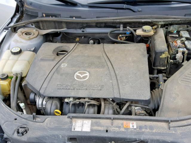 JM1BK143251279126 - 2005 MAZDA 3 HATCHBAC SILVER photo 7