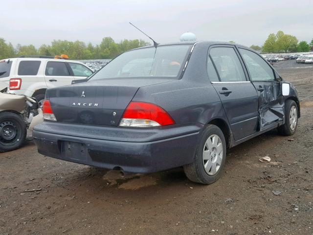 JA3AJ26E03U007882 - 2003 MITSUBISHI LANCER ES GRAY photo 4