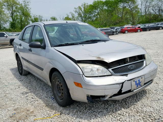 1FAFP34N65W229192 - 2005 FORD FOCUS ZX4 SILVER photo 1