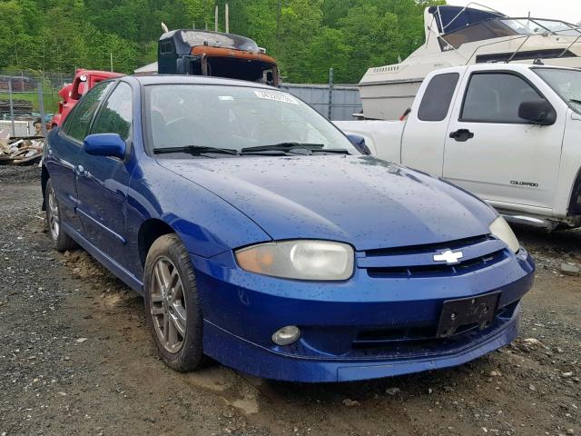 1G1JH52F747237277 - 2004 CHEVROLET CAVALIER L BLUE photo 1