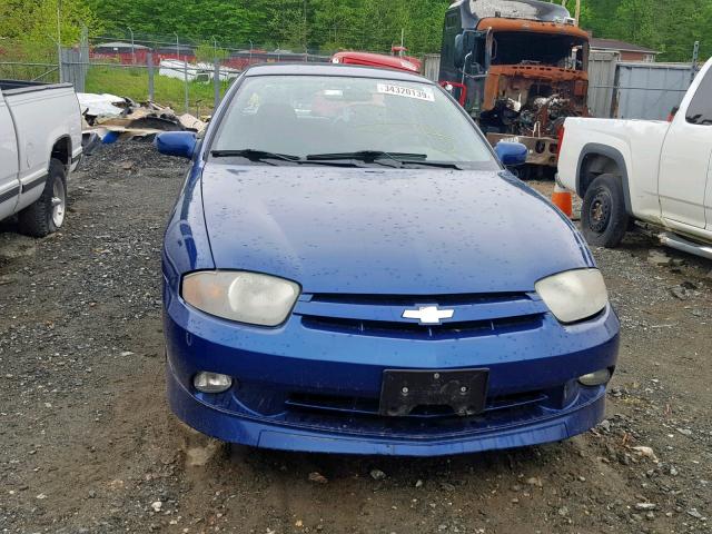 1G1JH52F747237277 - 2004 CHEVROLET CAVALIER L BLUE photo 9