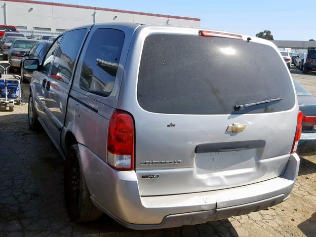 1GNDV23WX7D190771 - 2007 CHEVROLET UPLANDER L 银色 照片 3