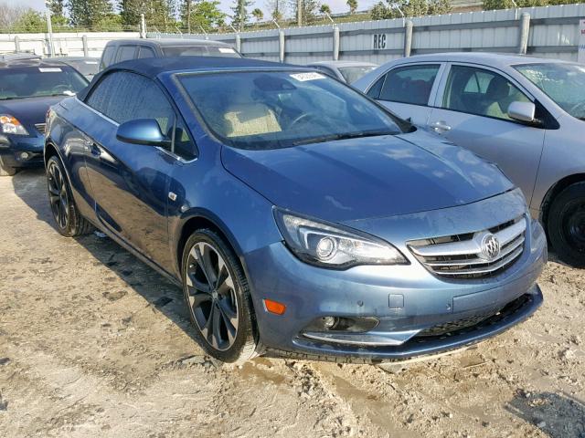 W04WT3N51GG028280 - 2016 BUICK CASCADA PR BLUE photo 1