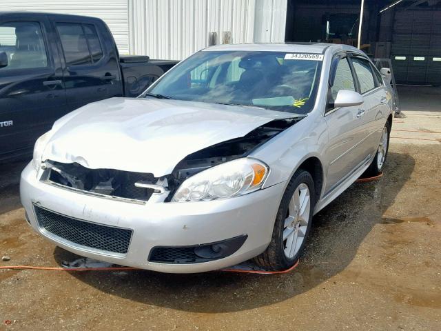 2G1WC5E37C1222070 - 2012 CHEVROLET IMPALA LTZ SILVER photo 2