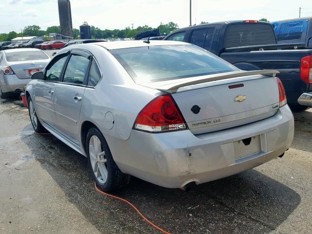 2G1WC5E37C1222070 - 2012 CHEVROLET IMPALA LTZ SILVER photo 3