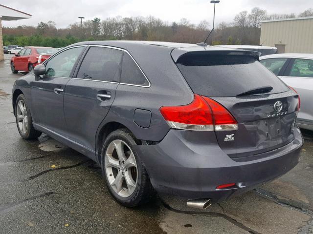 4T3ZK11A59U013477 - 2009 TOYOTA VENZA GRAY photo 3