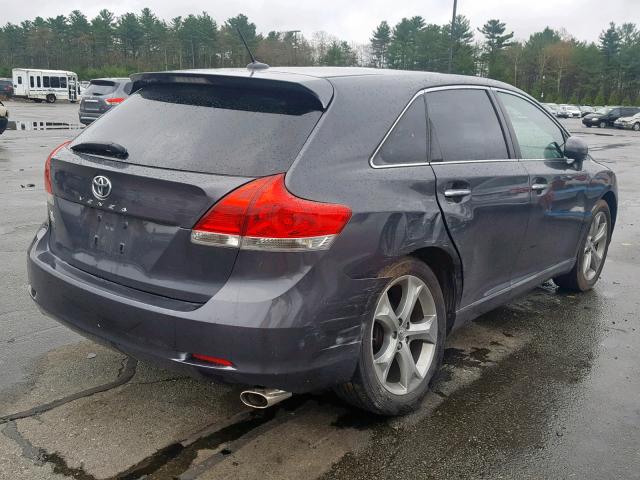 4T3ZK11A59U013477 - 2009 TOYOTA VENZA GRAY photo 4