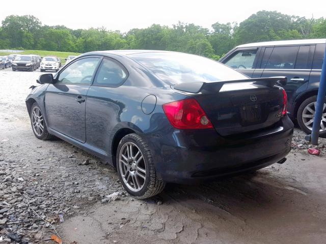 JTKDE177970169383 - 2007 TOYOTA SCION TC ნაცრისფერი ფოტო 3