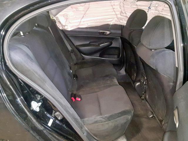 2HGFA1F68AH534435 - 2010 HONDA CIVIC LX-S შავი ფოტო 6