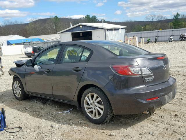 JM1BL1V86C1650681 - 2012 MAZDA 3 I GRAY photo 3