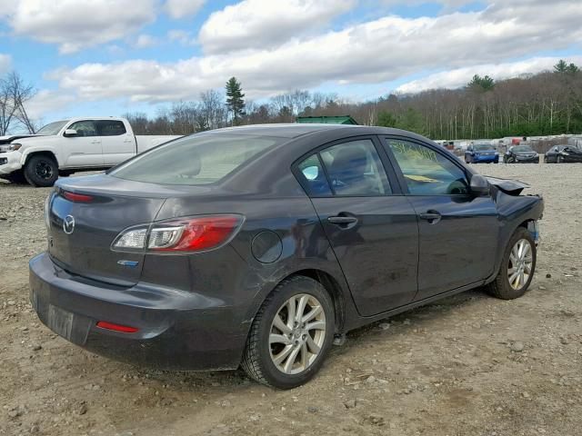 JM1BL1V86C1650681 - 2012 MAZDA 3 I GRAY photo 4