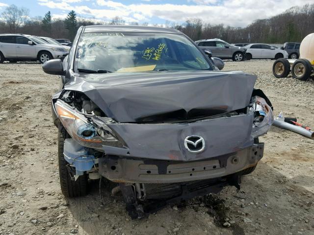 JM1BL1V86C1650681 - 2012 MAZDA 3 I GRAY photo 9