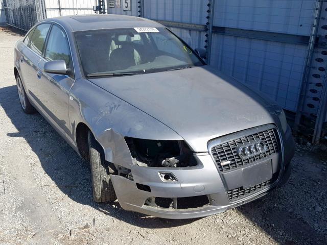 WAUDH74F08N111953 - 2008 AUDI A6 3.2 QUA GRAY photo 1