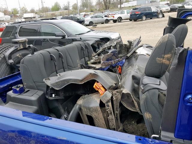 1C4GJXAG4KW509377 - 2019 JEEP WRANGLER S 蓝色 照片 6