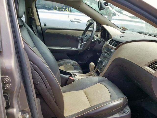 1G1ZK57768F213344 - 2008 CHEVROLET MALIBU LTZ BEIGE photo 5