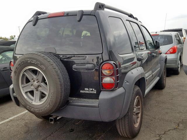 1J4GK38K35W526962 - 2005 JEEP LIBERTY RE BLACK photo 4