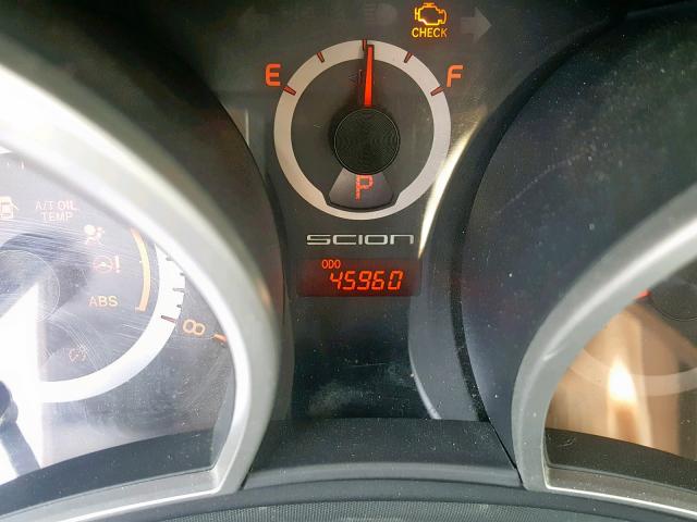 JTKJF5C77GJ015942 - 2016 TOYOTA SCION TC შავი ფოტო 8